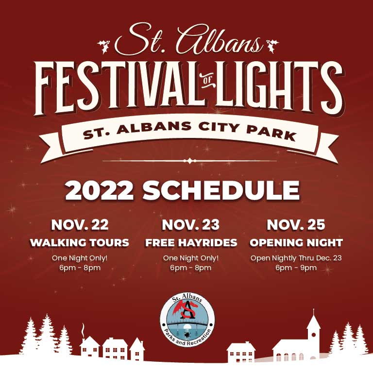 Events from December 7, 2023 November 27, 2023 St. Albans Festival